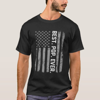 Bästa pop någonsin, amerikansk Flagga T Shirt