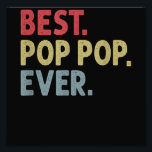 Bästa pop-pop någonsin gett för morfar från Barnba Fototryck<br><div class="desc">Bästa pop-pop någonsin gett för morfar från Barnbarn</div>