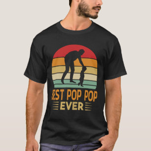 BÄSTA POP-POP någonsin i Vintage Fars dag T Shirt
