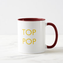 Bästa popkaffemugg - gult