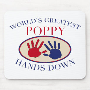 Bästa Poppy med råge Musmatta