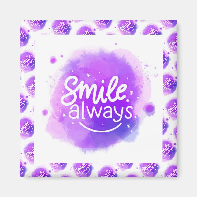 Bästa populära meddelande för elegant Modern Motiv Magnet (Framsidan)