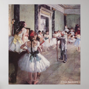 BÄSTA POSTER - FRAMED ANPASSNINGSBAR - DEGAS - ART