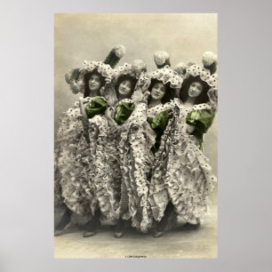 BÄSTA POSTERS - HUMOR - CANCAN-DANSÖSER - FOTOGRAF