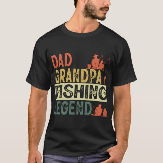 Bästa present, pappa farfar fiskelagunen, för nati t shirt