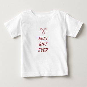 Bästa presenten någonsin julklänning med sockertop t-shirt