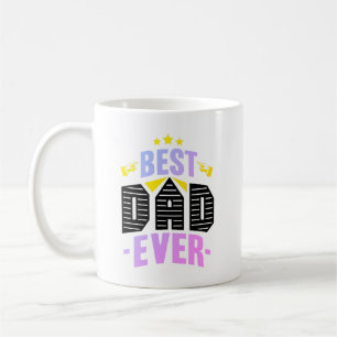 Bästa presenten till pappa från dotter son barn kaffemugg