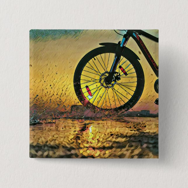 Bästa presenter för cyklister knapp (Framsida)