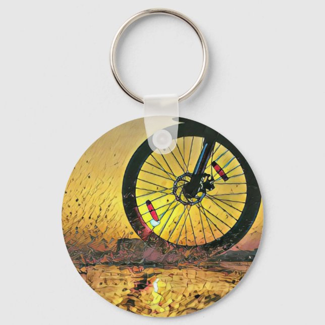 Bästa presenter för cyklister nyckelring (Framsida)