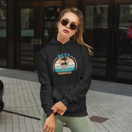 Bästa producent - Retro Hoodie