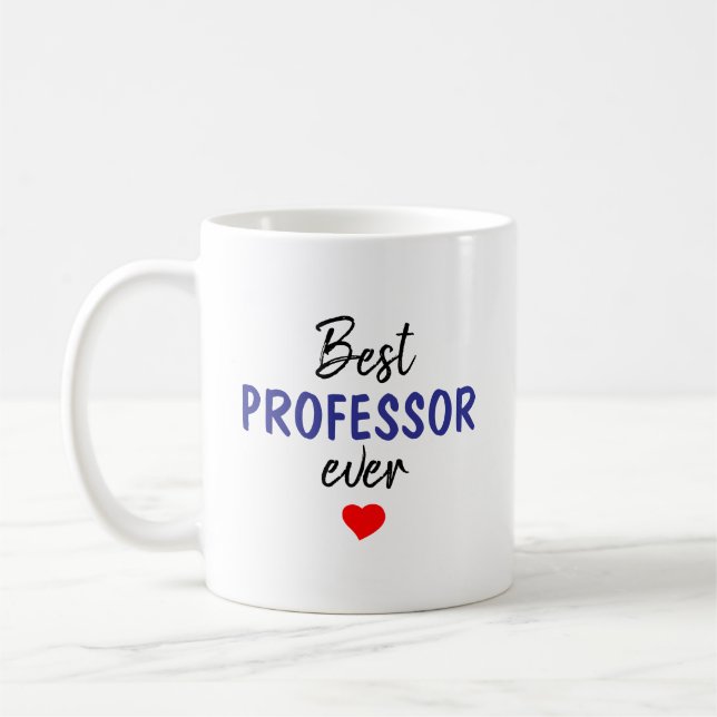 Bästa professorn någonsin kaffemugg (Vänster)