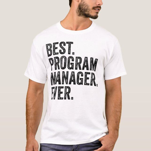 Bästa programledare någonsin t shirt (Framsida)