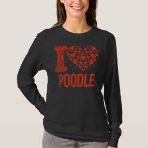 Bästa Pudel någonsin i Kärlek Du Pudel T Shirt