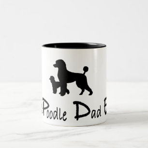 Bästa Pudel Pappa någonsin kaffe mugg