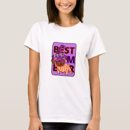 Bästa Pug-Mamma Någonsin-pug med häxhatt T Shirt