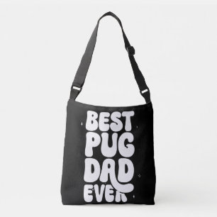 Bästa pug pappa någonsin Tote-väska Axelväska