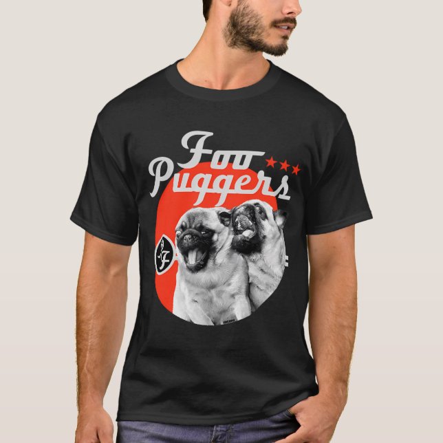 Bästa Pug T Shirt (Framsida)