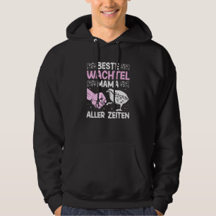 Bästa Quail-Mamma - alla gånger - snabbavläsaråtgä Hoodie