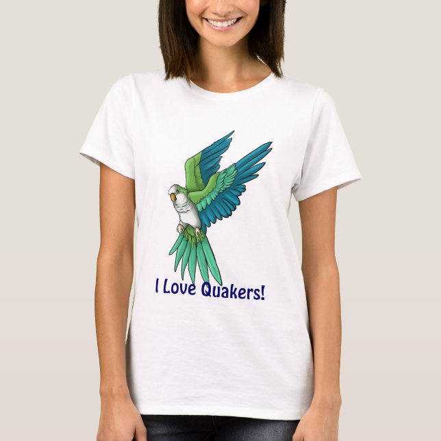 Bästa Quaker Tee Shirt (Framsida)