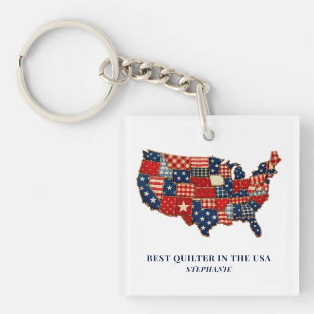 Bästa Quilter i USA Personlig Patchwork (Framsidan)