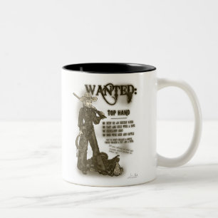 Bästa räcka Cowgirlmuggen Två-Tonad Mugg