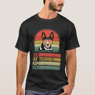 Bästa råttterrier-mamma någonsin mors dag valp hun t shirt