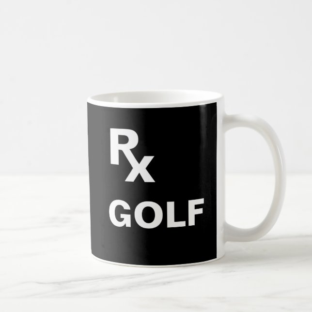 Bästa recept - "RX GOLF" - Sport Kaffemugg (Höger)