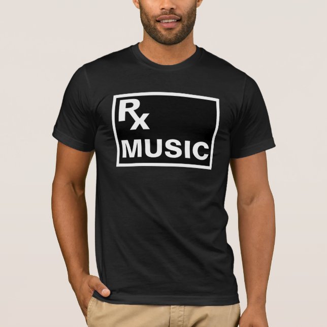 BÄSTA recept - RX MUSIC - Tunes T Shirt (Framsida)