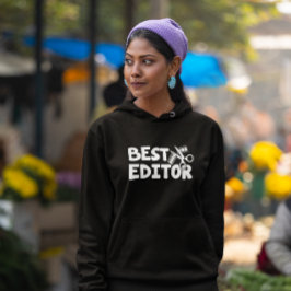 Bästa redigerare - Powerhouse efter produktion Hoodie