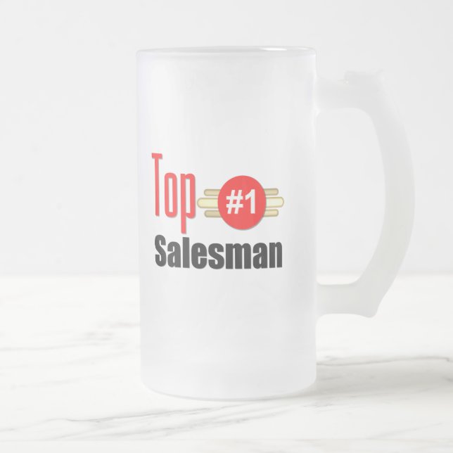 Bästa representant frostat ölglas (Höger)