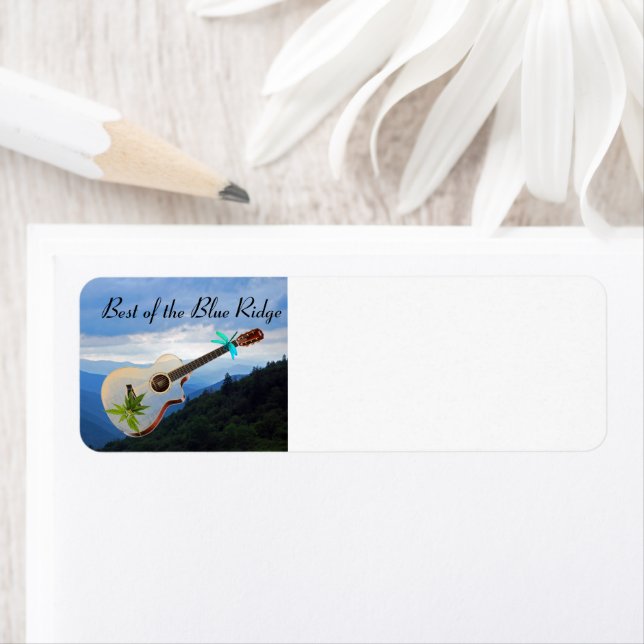 Bästa returadressetikett för Blue Ridge Returadress Etikett (Insitu)