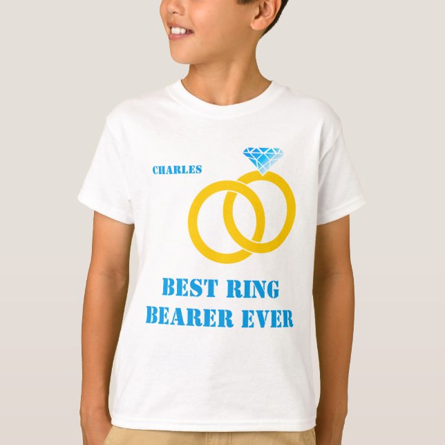 Bästa Ring-anpassadet någonsin T-shirt (Framsida)