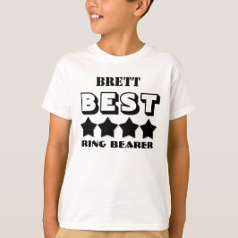 Bästa RING-BEARER-Bröllopsfest för V04 T Shirt