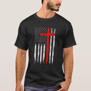 Bästa Röda Kor någonsin med USA flagga-brandkårer T Shirt
