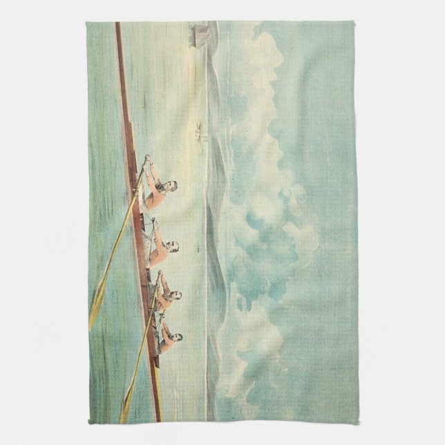 BÄSTA roddare Kökshandduk (Vertikal)