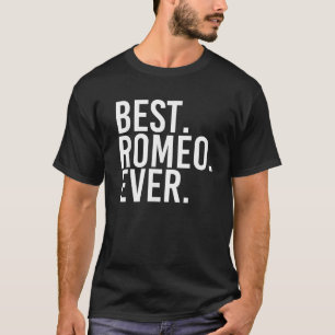 BÄSTA ROMEO NÅGON LUNT Personlig Namn Joke Gift T Shirt