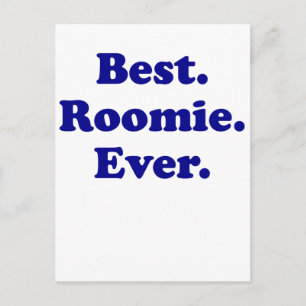 Bästa Roomie någonsin Vykort