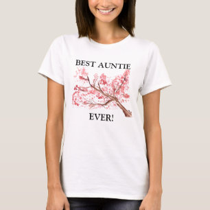 Bästa Rosa någonsin - vattenfärg för körsbärsfärge T Shirt
