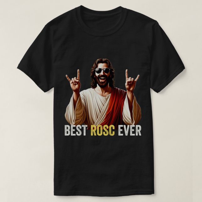 Bästa ROSC någonsin Påsk Nurse Doktor Surgeon Jesu T Shirt (Design framsida)