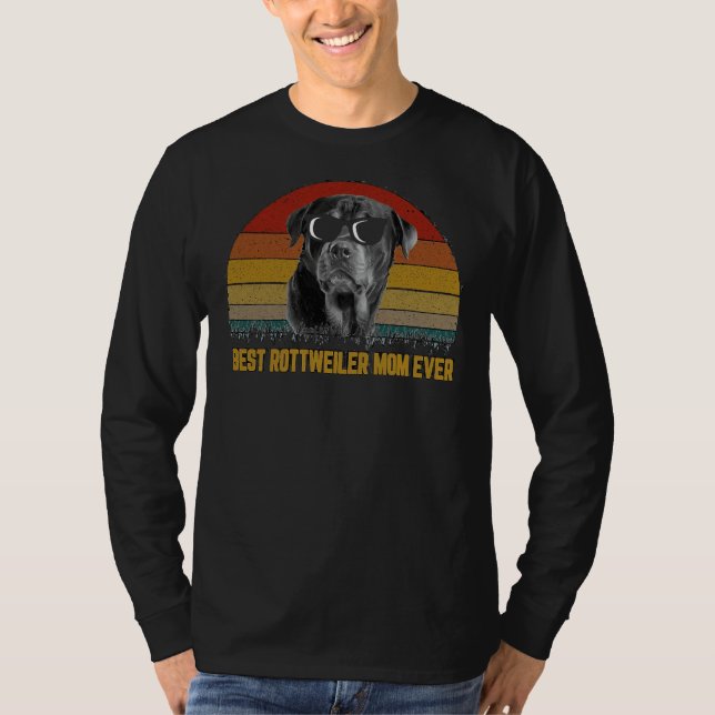 Bästa Rottweiler Mamma någonsin 11 T Shirt (Framsida)