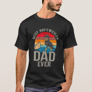 Bästa Rottweiler Pappa någonsin Hund älskare-prese T Shirt