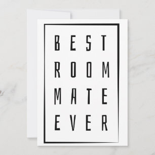 🖤 bästa rumskamrat någonsin kort