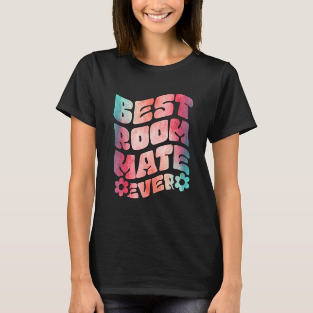 Bästa rumskamrat någonsin t shirt (Framsida)