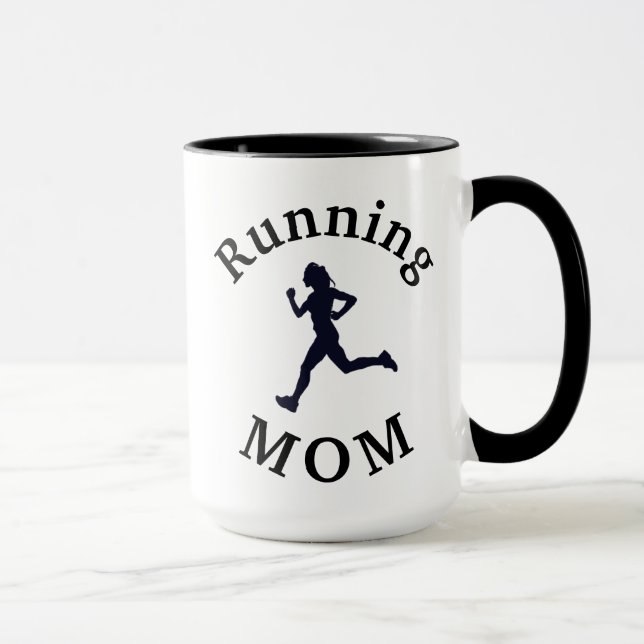 Bästa "Running MAMMA" nånsin! Mors dag Mugg (Höger)