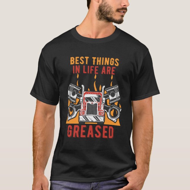 Bästa Sak är Reparation av bilmekaniska bilmodelle T Shirt (Framsida)
