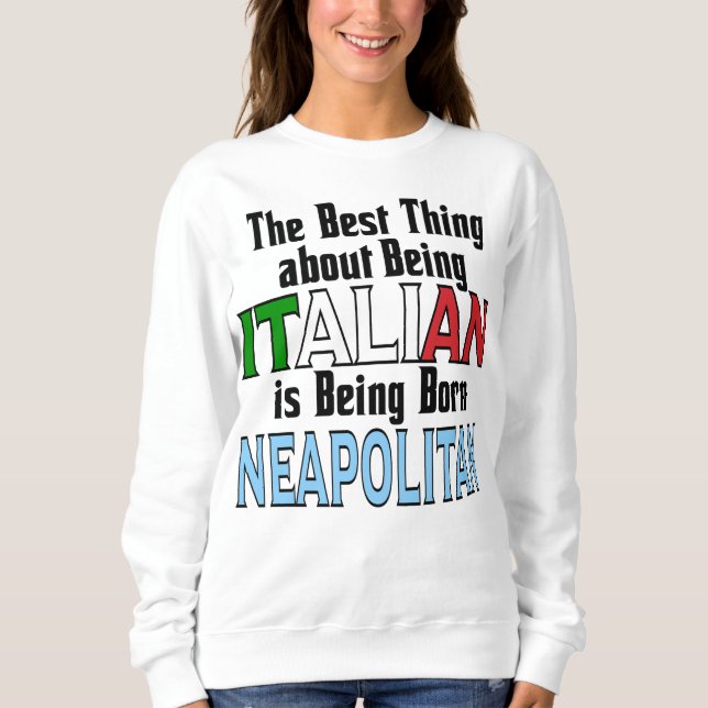 Bästa Sak om att vara italienare T Shirt (Framsida)