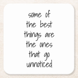 Bästa Sak-Pappra Underlägg Papper Kvadrat