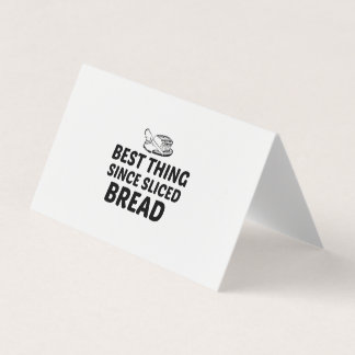 Bästa sak sedan skivat bröd visitkort