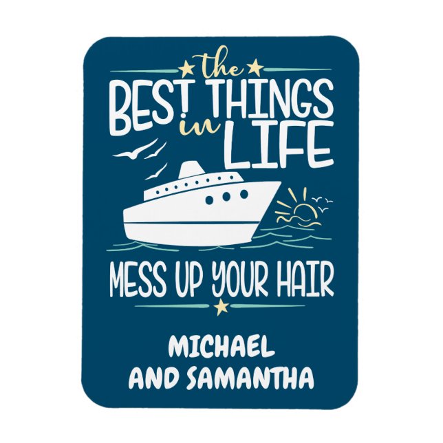 Bästa Saken i livet  upp ditt hår Magnet (Vertikal)