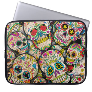 Bästa säljande socker Skull Mönster Laptop Fodral